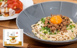 平打ち風とうふ麺 ピリ辛ごまタレ付き 8個