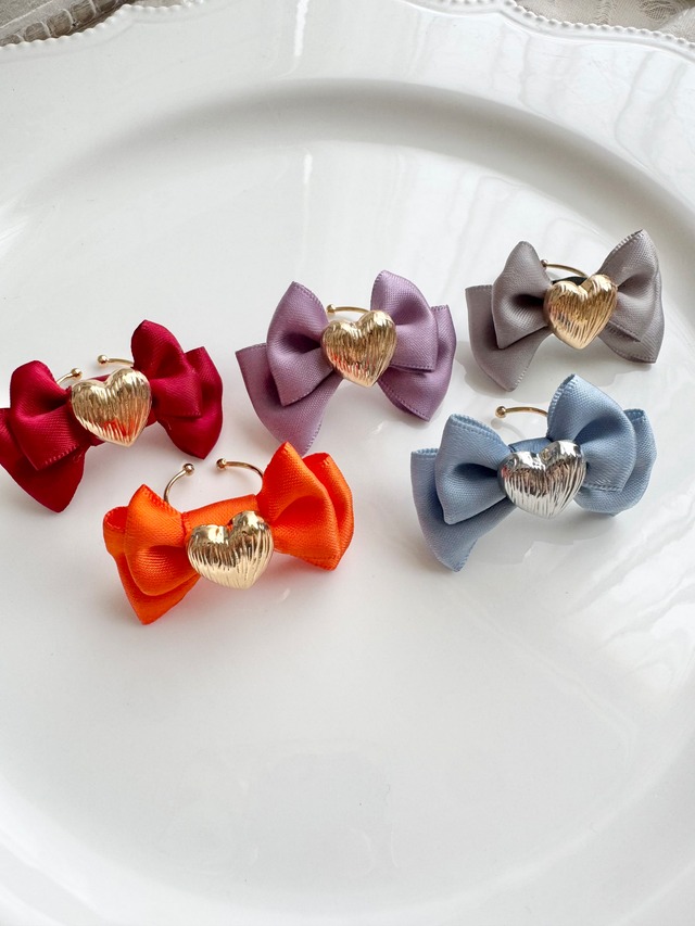 Petit amour heart  ring