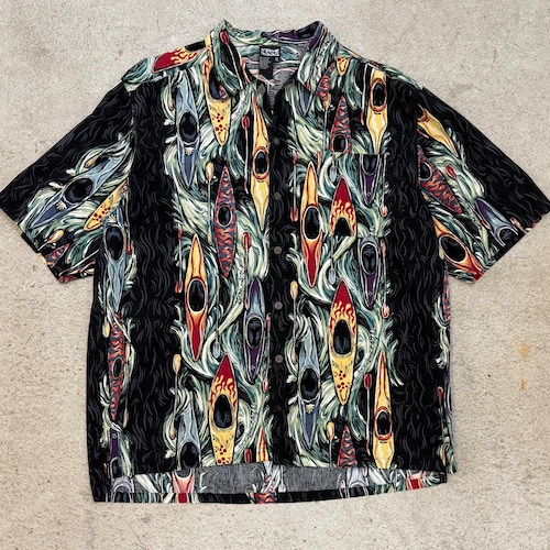 OLD Teva Rayon × Cotton Shirt
