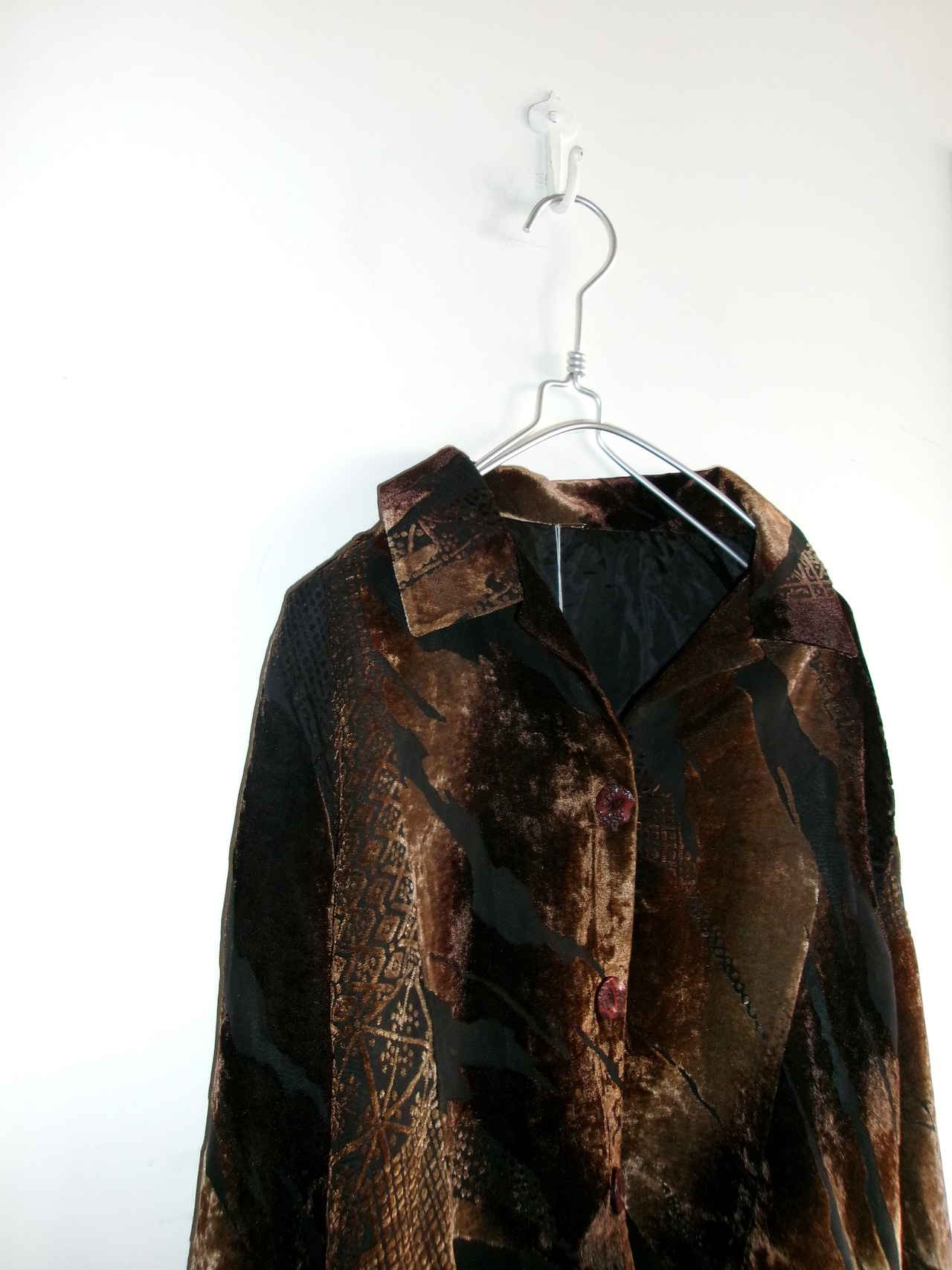 Shear velours light jacket