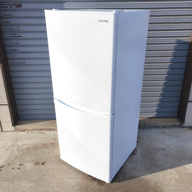 アイリスオーヤマ・ノンフロン冷凍冷蔵庫・IRSD-14A-W・142L・2023年製・No.250912-19・梱包サイズ260