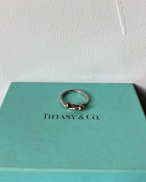 -Tiffany&Co.- hook&eye silver 925 ring