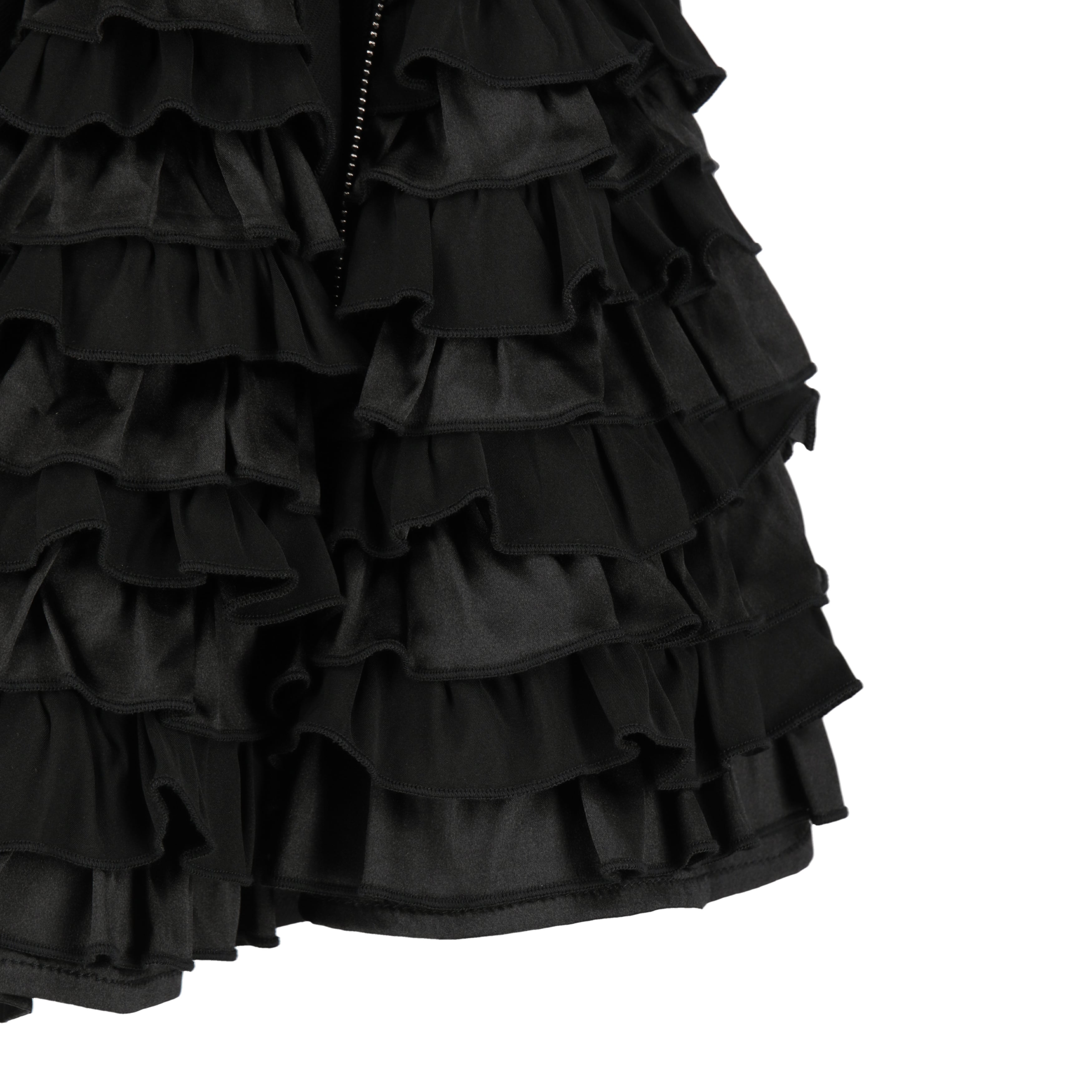 カオスフリルショートパンツ　BLACK