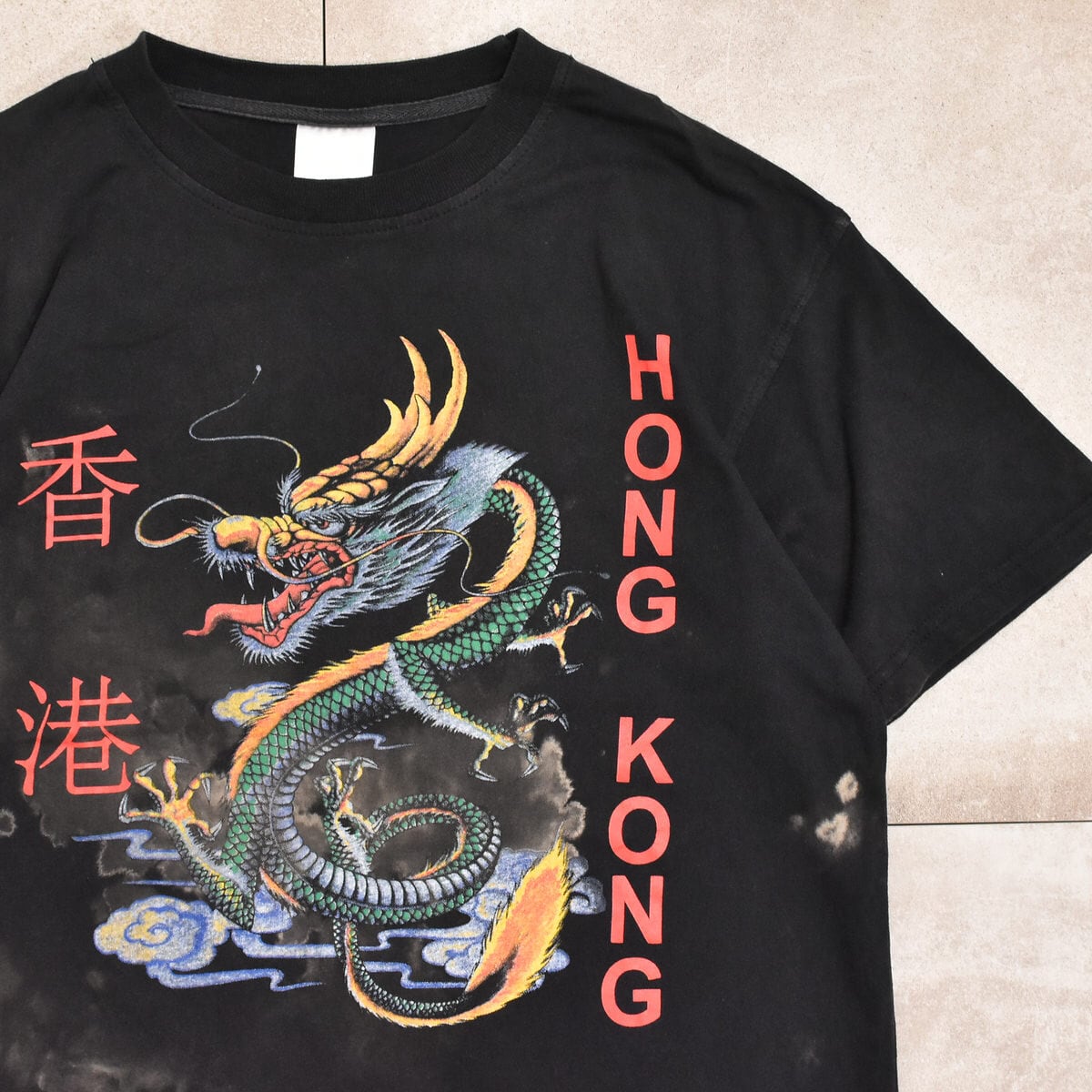00s Hong Kong souvenir T-shirt | 古着屋 grin days memory 【公式 ...