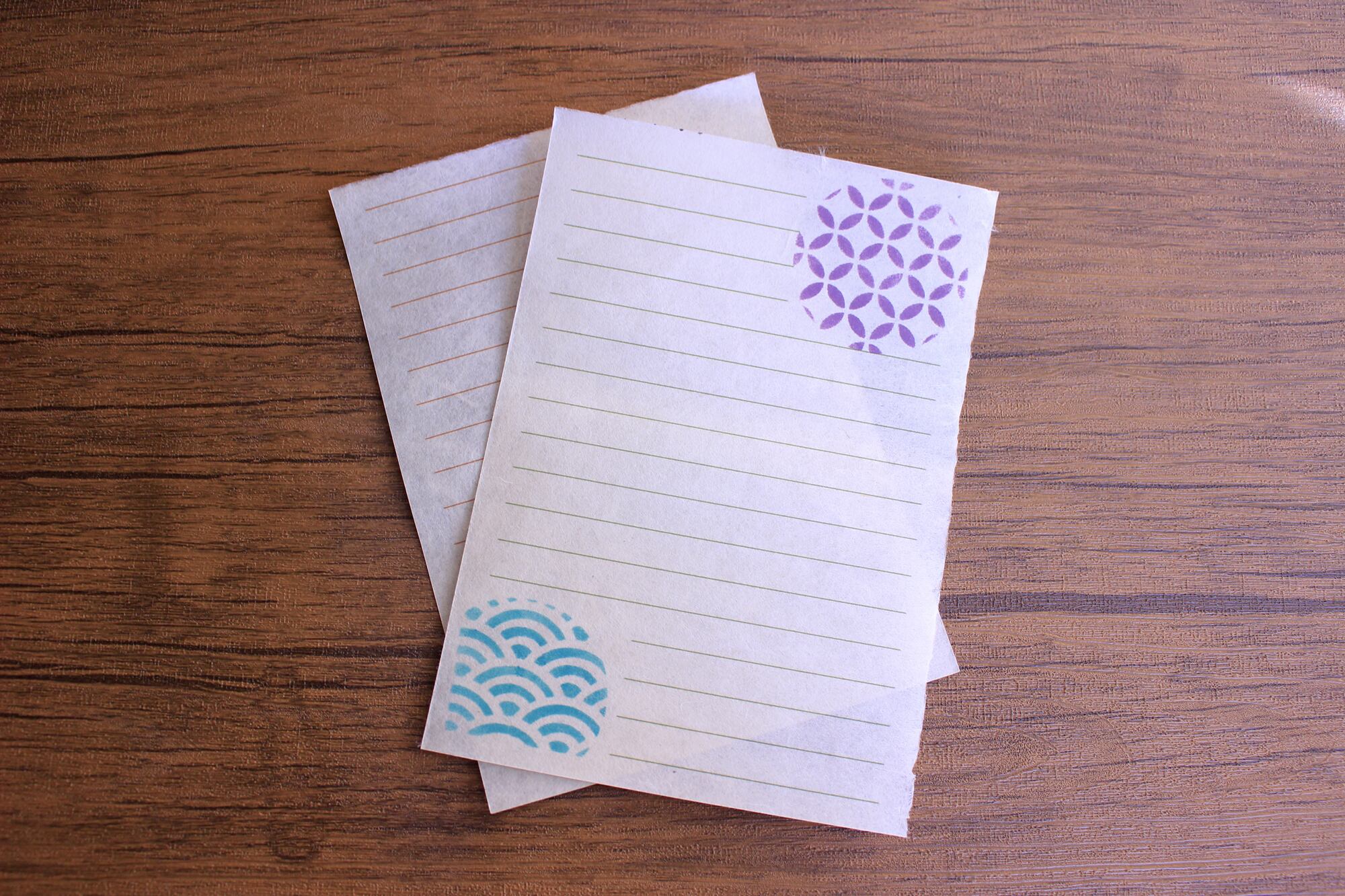 手すき和紙で贈る ほんのり香る文香と便箋作りワークショップ(A Workshop on Making Lightly Scented Sachets and Letter Paper)