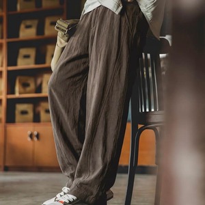 American retro straight casual pants(VE149)