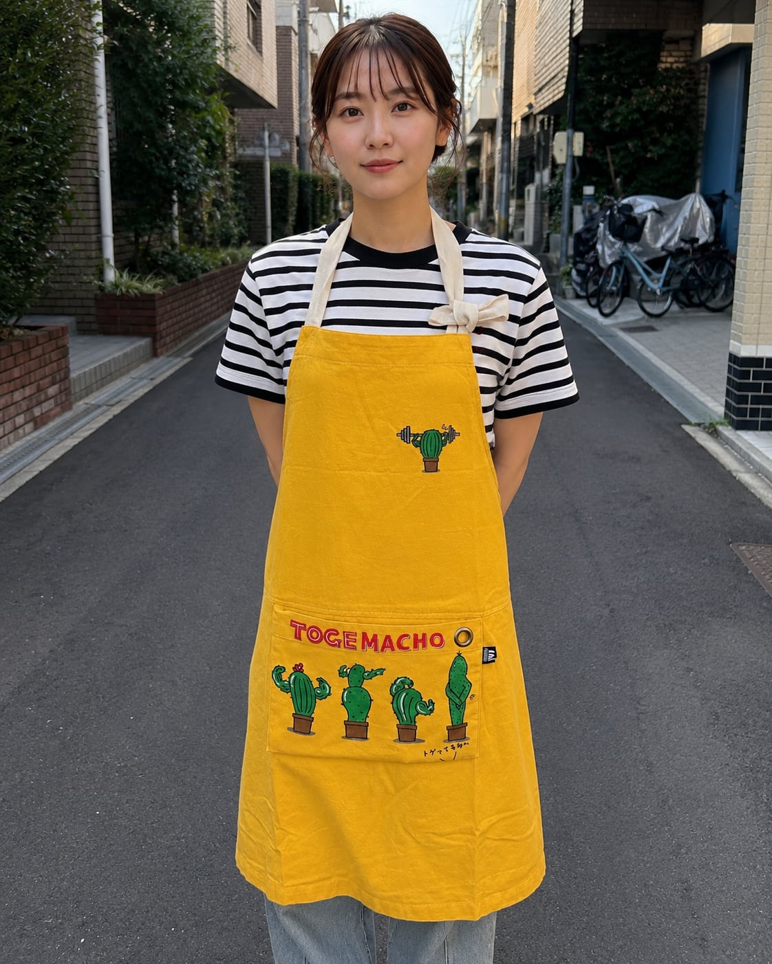 AND PACKABLE】トゲマッチョ エプロン(83216) | JOLIE