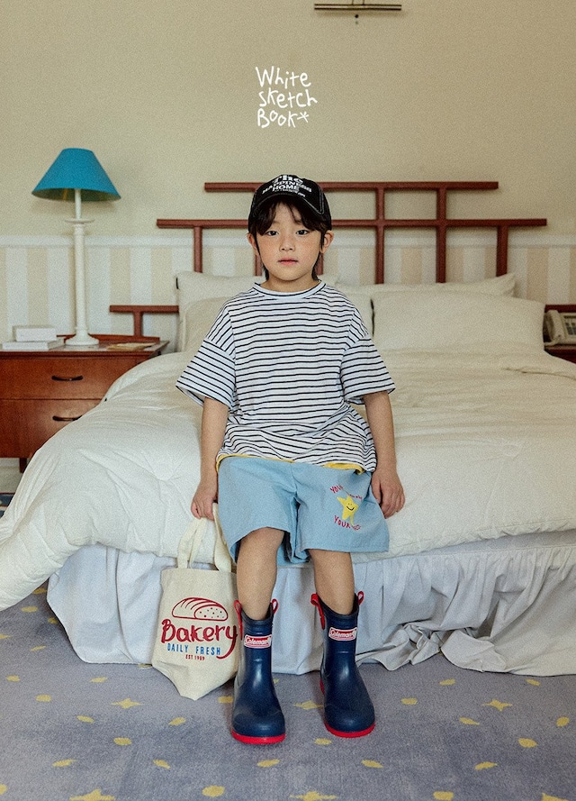 【取寄】white sketchbook|twinkle shorts|トゥインクルショートパンツ|5-17|kids&jr|26 summer