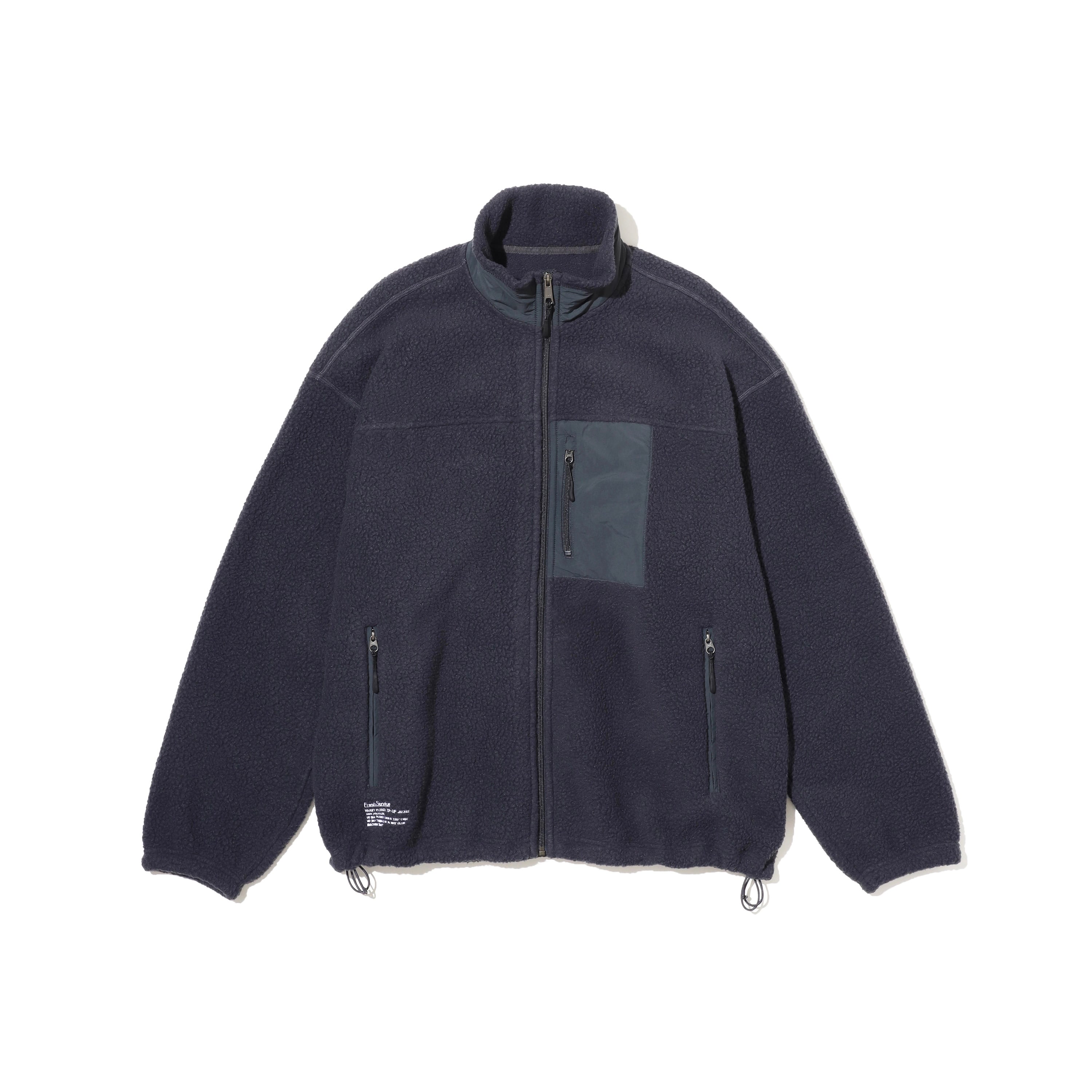 FreshService SYNTHETIC FLEECE BLOUSON (black) フレッシュサービス