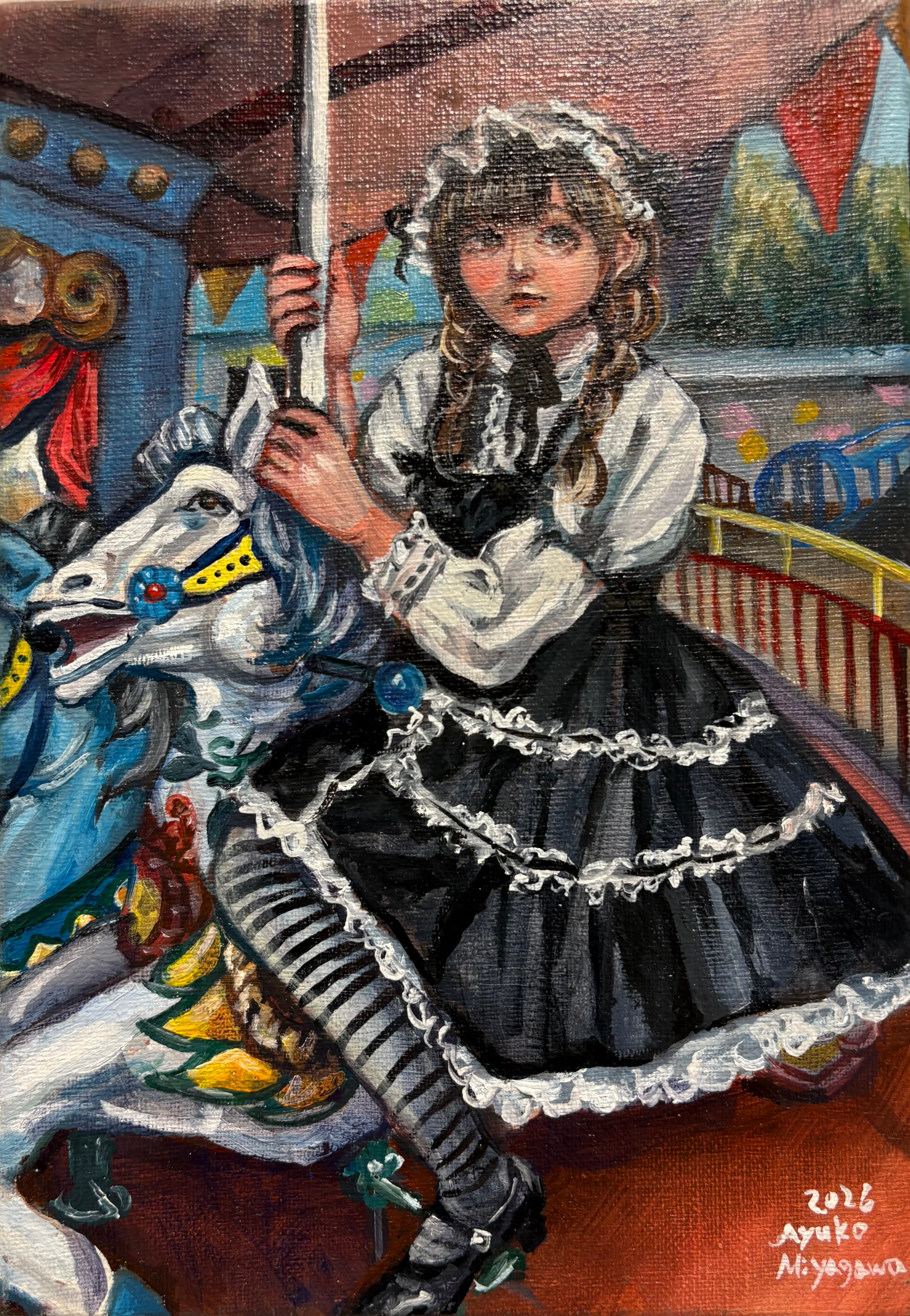 池田満寿夫「虹を飲む女」Woman drinking the Rainbow 1965 銅版画 34