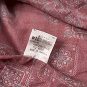 SIMPLE LIFE シンプルライフ ELEMENT エレメント バンダナ柄 総柄 BD 半袖シャツ サイズ L /メンズ/レナウン