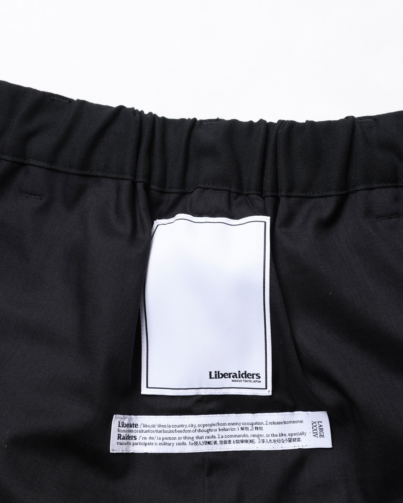 【Liberaiders】T/R TAPERED SLACKS II