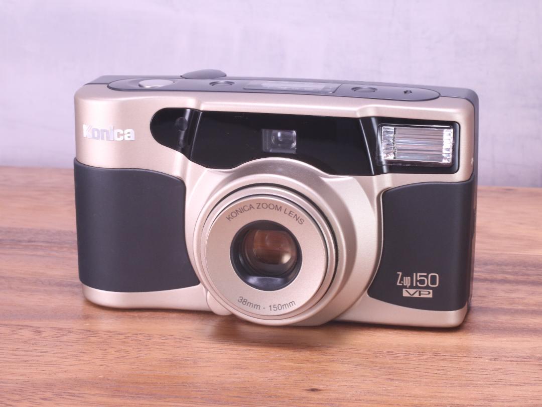 【動作確認済】 KONICA Z-up 150VP F0821-10ID p 完動品◎ Konica Z-UP 150 VP フィルムカメラ 動作確認済】 KONICA Z-