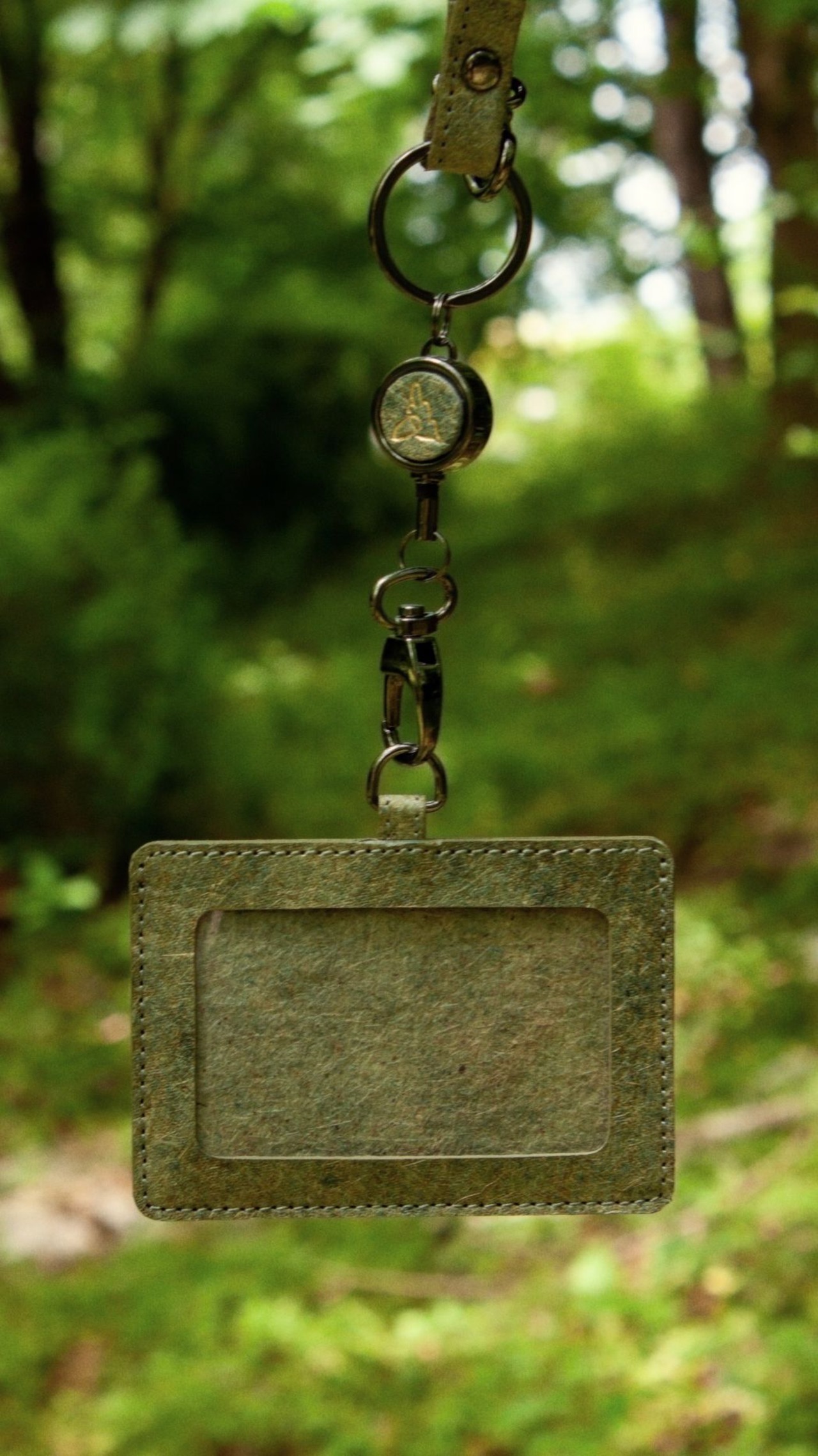 【セット】ID/パスケースKhidki＋ストラップLoop　ライトインディゴ