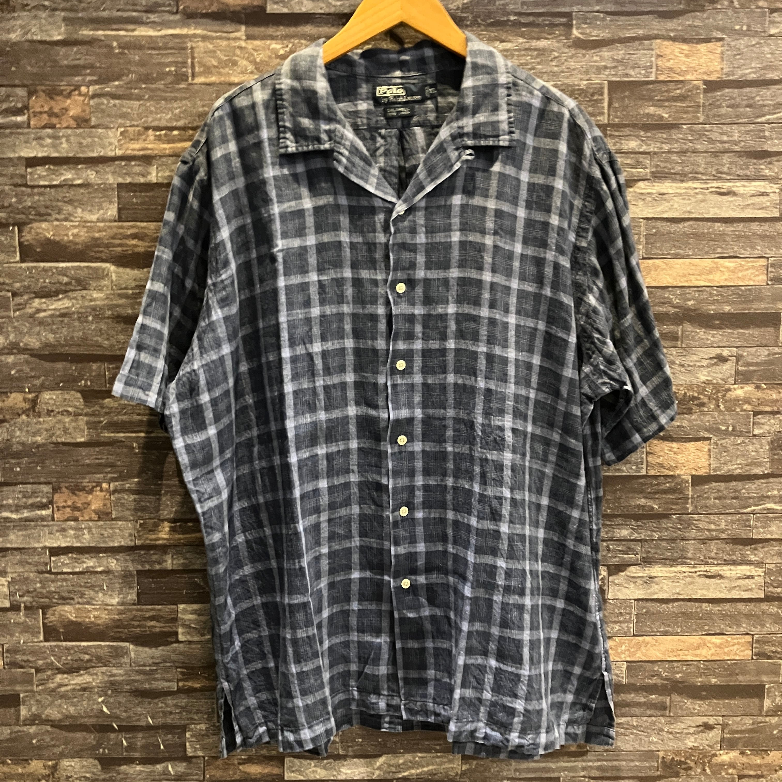 RALPH LAUREN CALDWELL LINEN CHECK SHIRT | safarionline