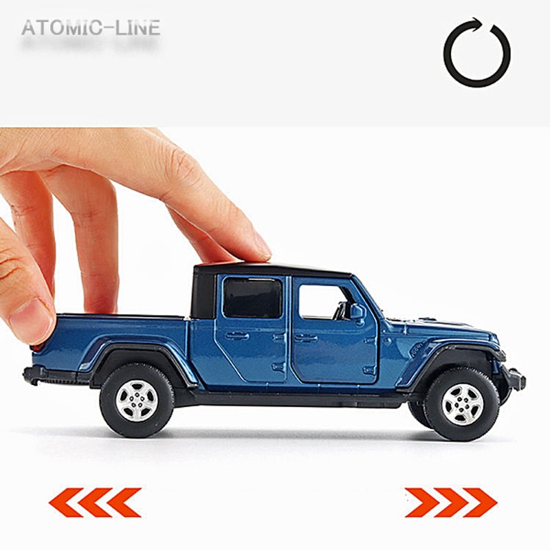 ジープ グラディエーター 1/36 ミニカー 全4色 合金モデル 模型