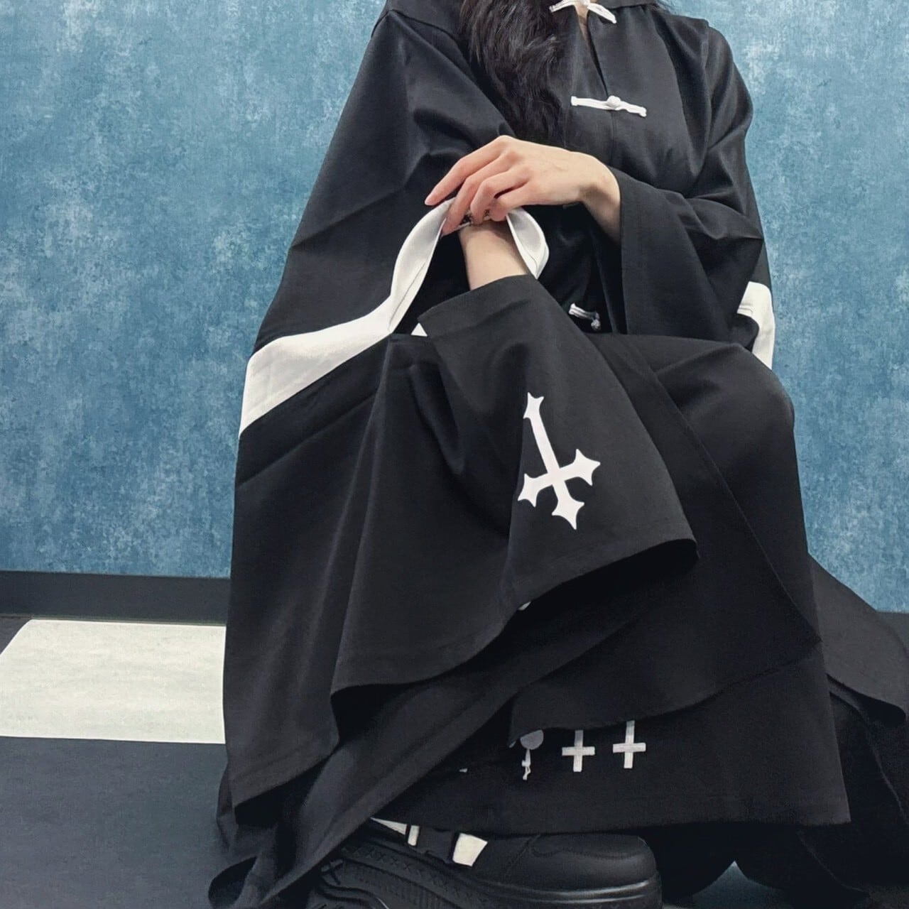 【お買い得】NieRの服(2着セット) TWO-TONE DOUBLE ZIP PARKA【BLACK×WHITE】 | NIER CLOTHING