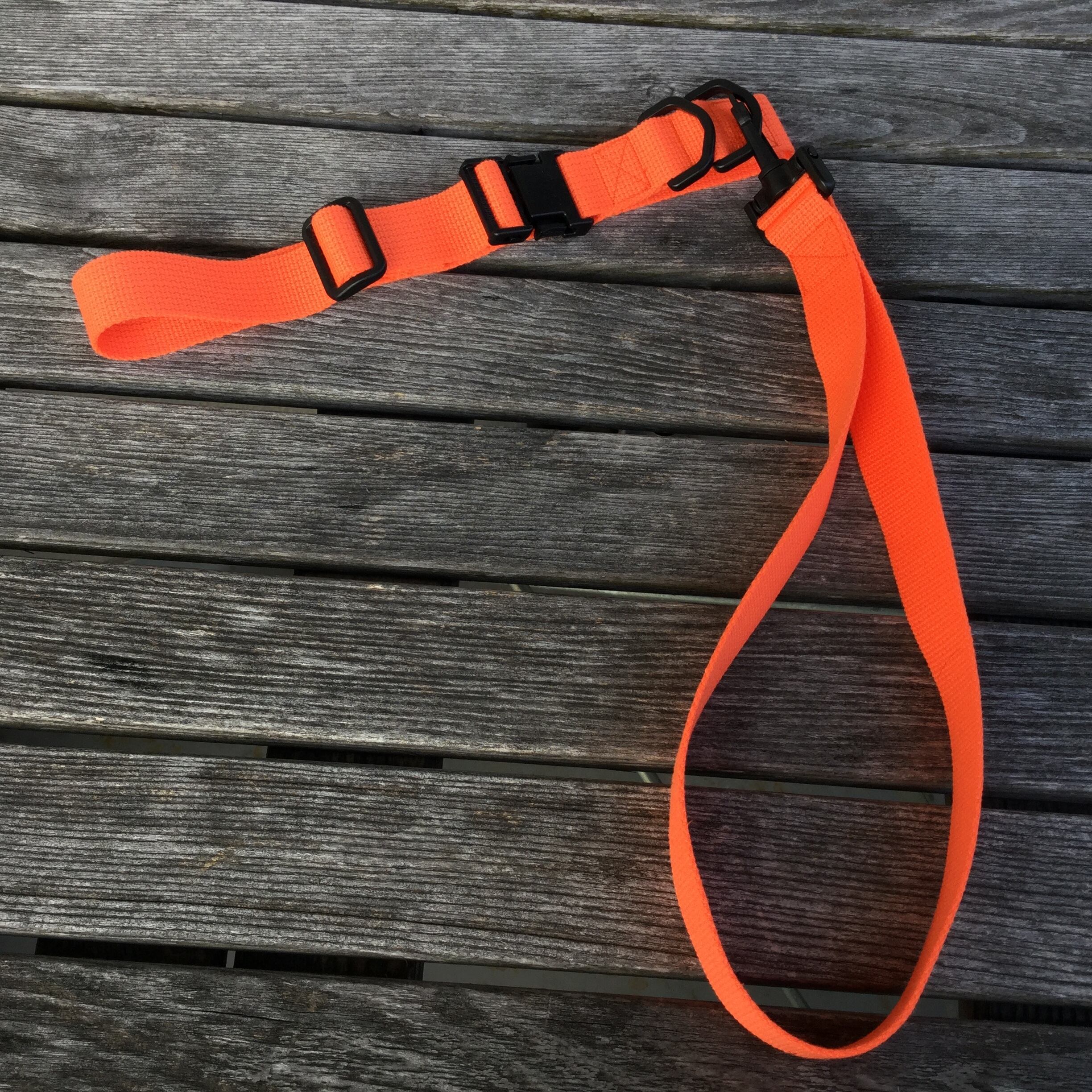 首輪とショートリード オレンジ