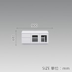 【幅90】テレビボード テレビ台 収納  ロータイプ(全3色)