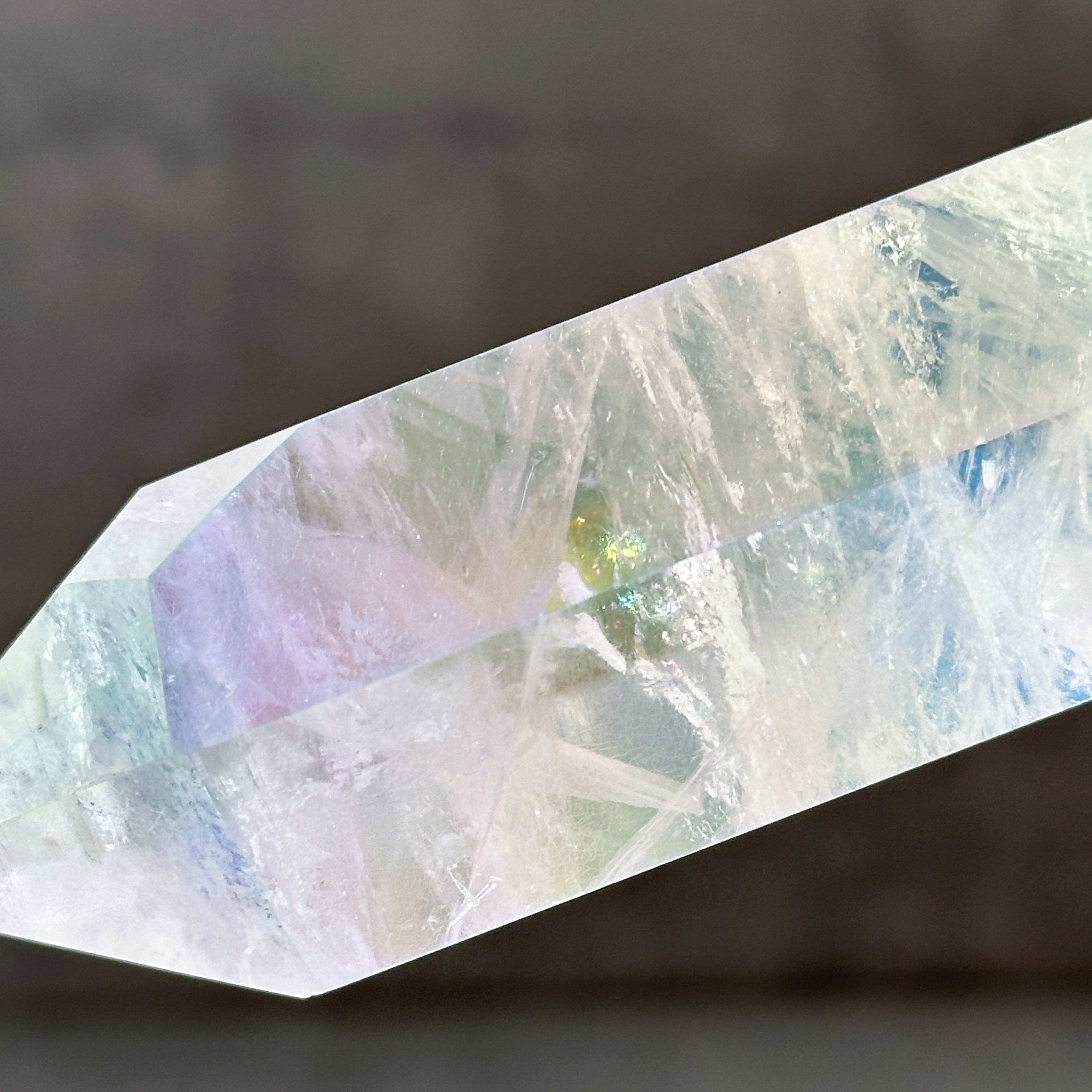 Big◎エンジェルオーラクォーツ タワー02◇ Angel Aura Quartz