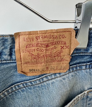 -Levi's- Vintage 90s W32L34 501xx Denim pants made in USA