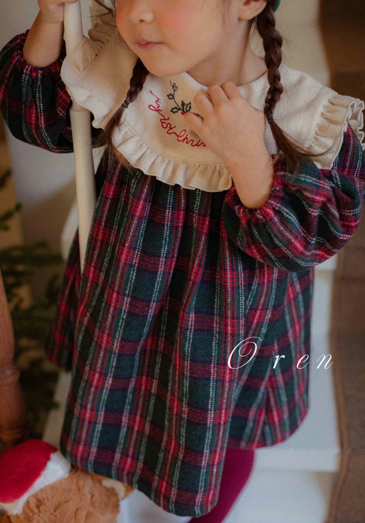 Oren X-mas［取寄］eve check onepiece