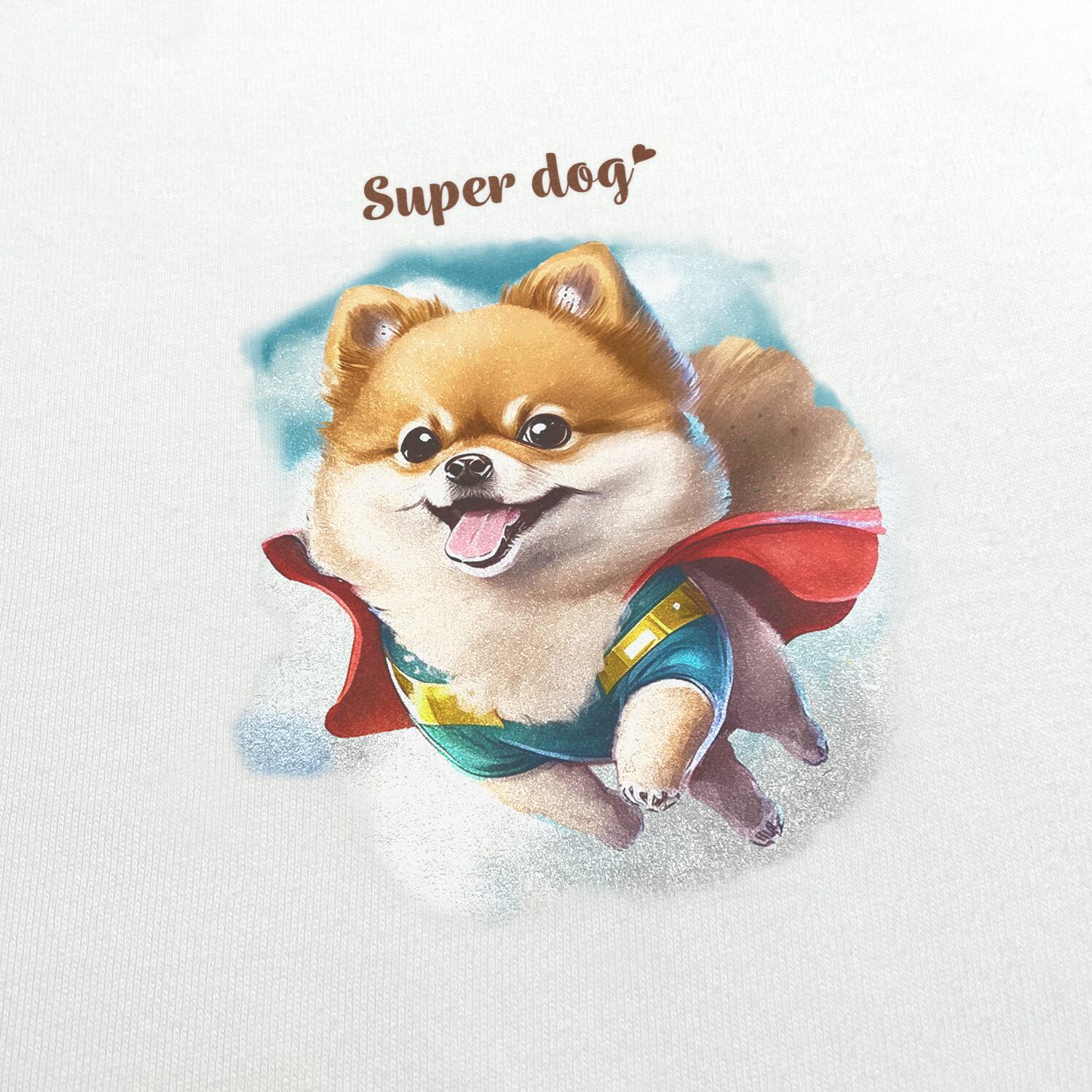 ポメラニアン 犬 イヌ いぬ クマノミ ぽぽち ペット 動物 アート
