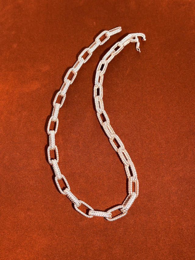Herringbone Link  Necklace -France-
