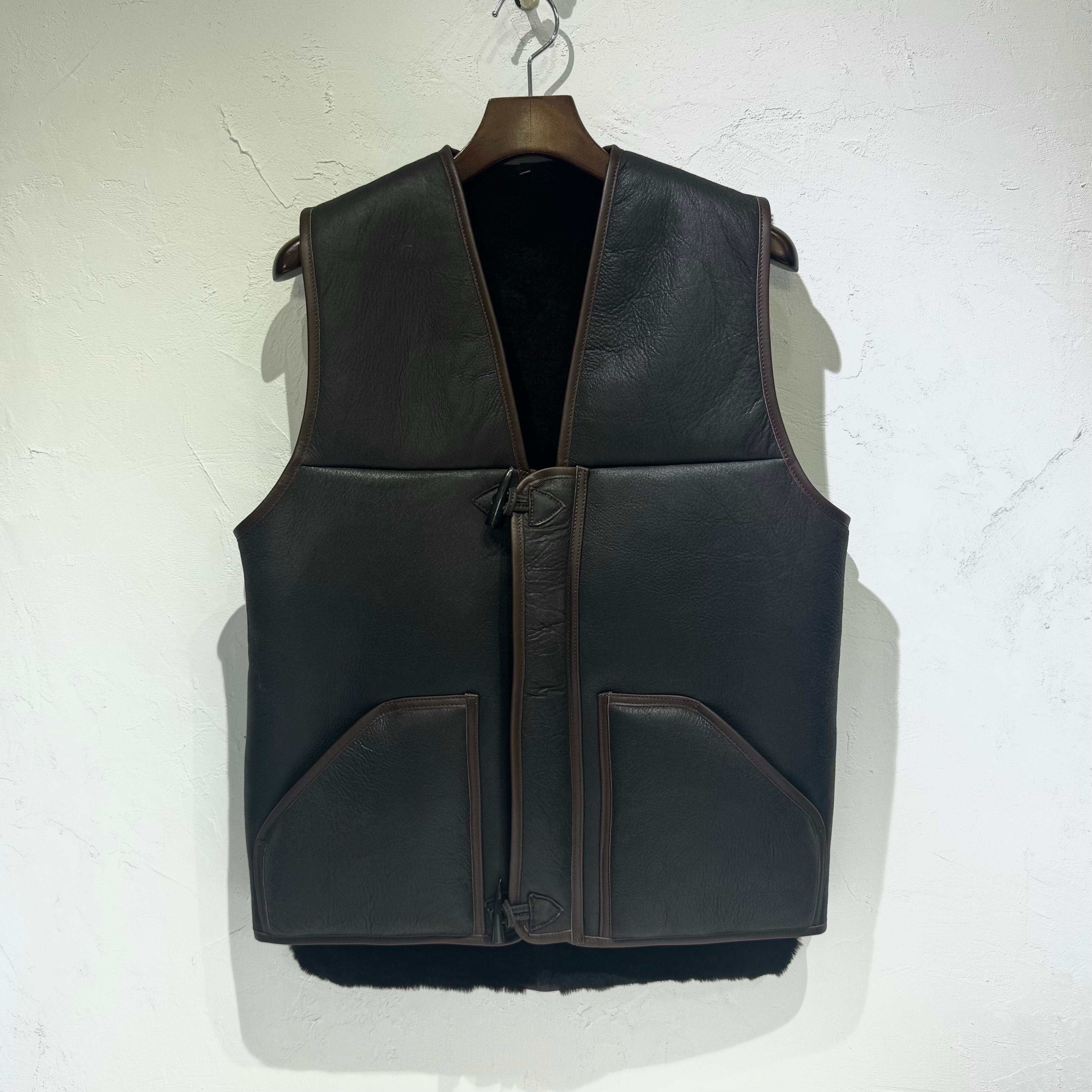 フランス製 le sac du berger 本格レザー ショルダーバッグ 羊飼い