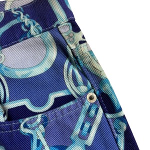 archive GUCCI by Tom Ford bit aop denim pants