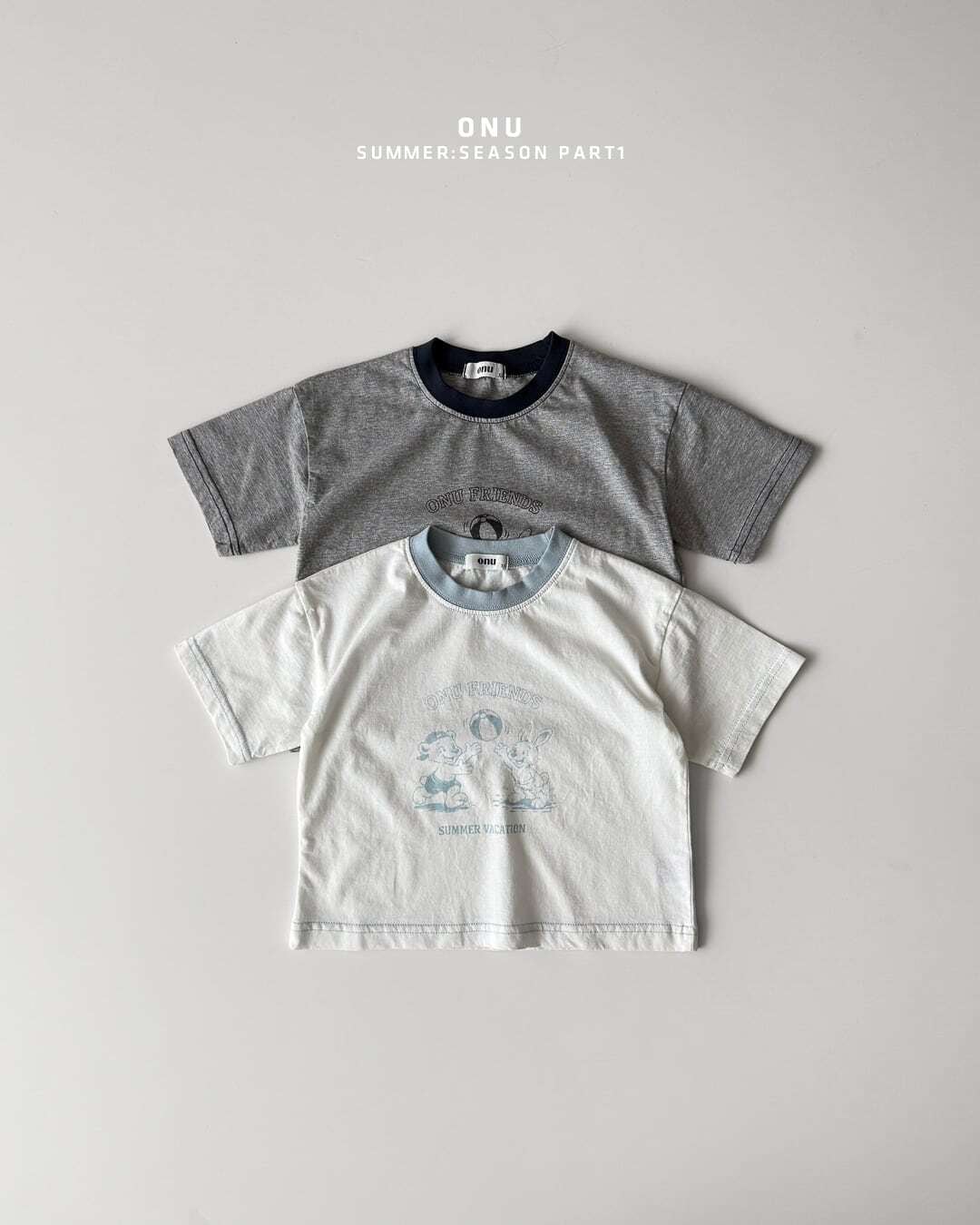 【予約】onu Bunny bear short sleeve T