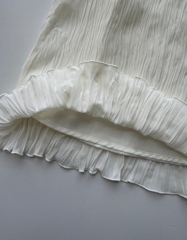 (即納) ounce / Second pleats skirt Msize