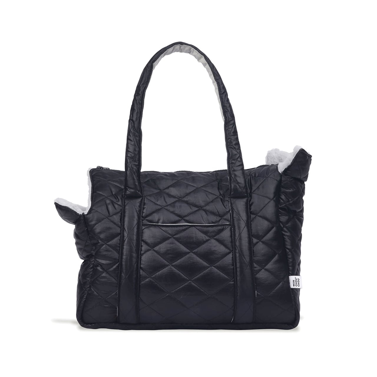 Double Fur Pound Bag(BlackーS) / monchouchou