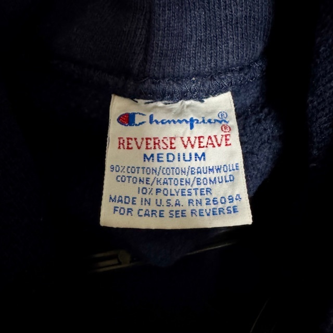 Champion Reverse Weave スウェット USCG 90s 画像6