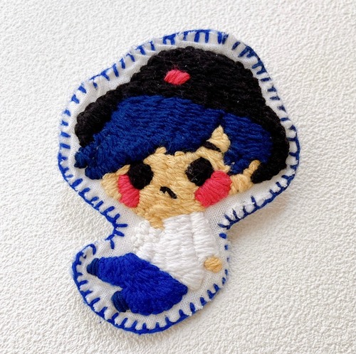 オリジナル刺繍バッチ