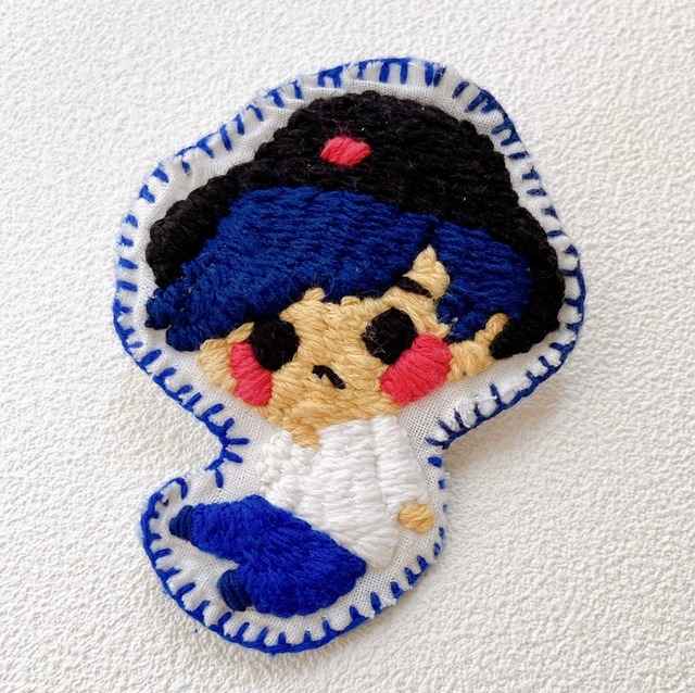 オリジナル刺繍バッチ