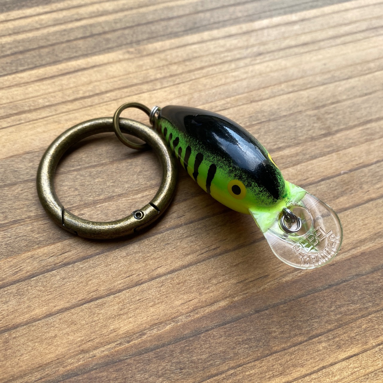 Rebel Crank-R fishing lure keychain