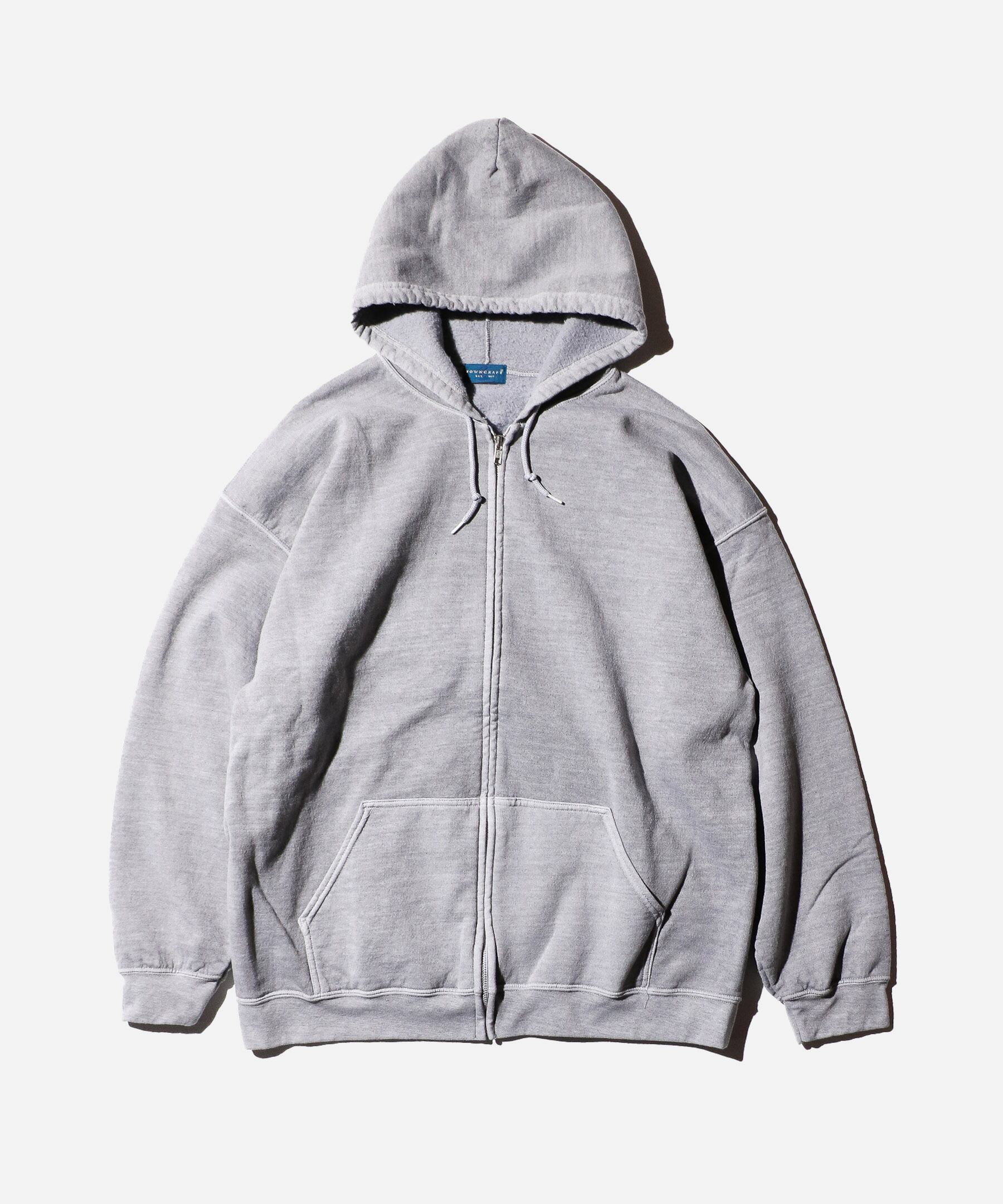 TOWNCRAFT｜Pigment full zip hoodie -4色- | PROOF