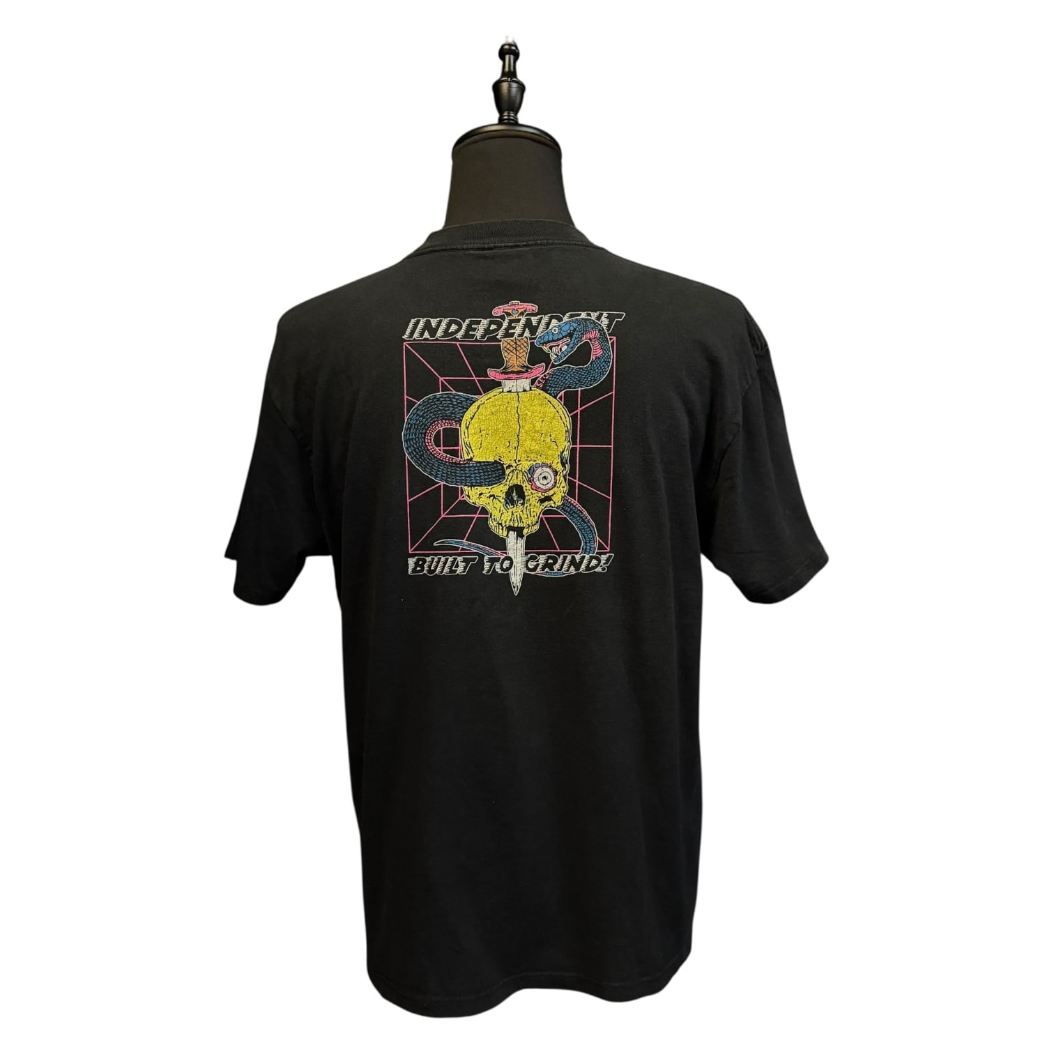 INDEPENDENT】インディペンデント Skull スカル Relic Vintage Tシャツ