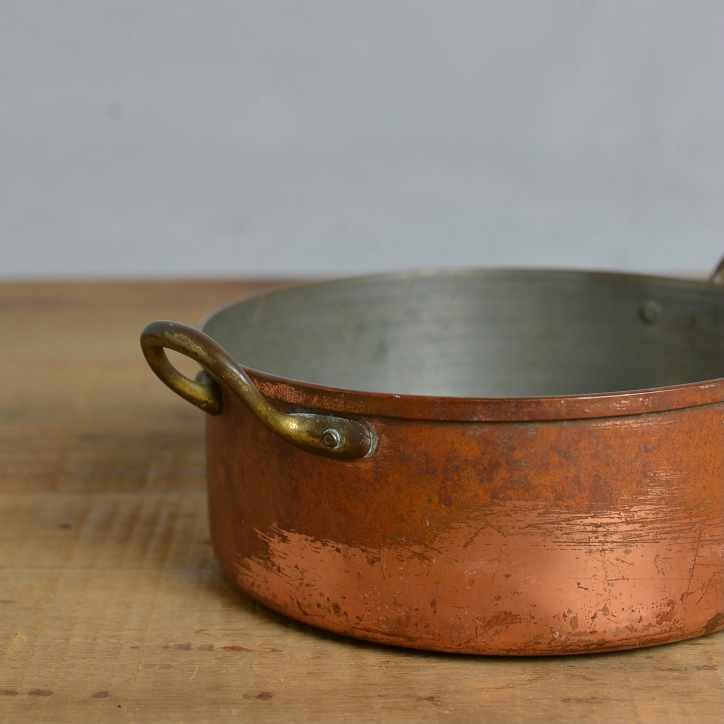 Saucepan / ソースパン【B】〈コッパー・銅・鍋・調理器具・アンティーク・ヴィンテージ〉 112090 | SHABBY'S  MARKETPLACE　アンティーク・ヴィンテージ 家具や雑貨のお店 powered by BASE