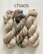 Chaos /SW Spanish Merino Nylon,SW Merino Lace 3かせセット