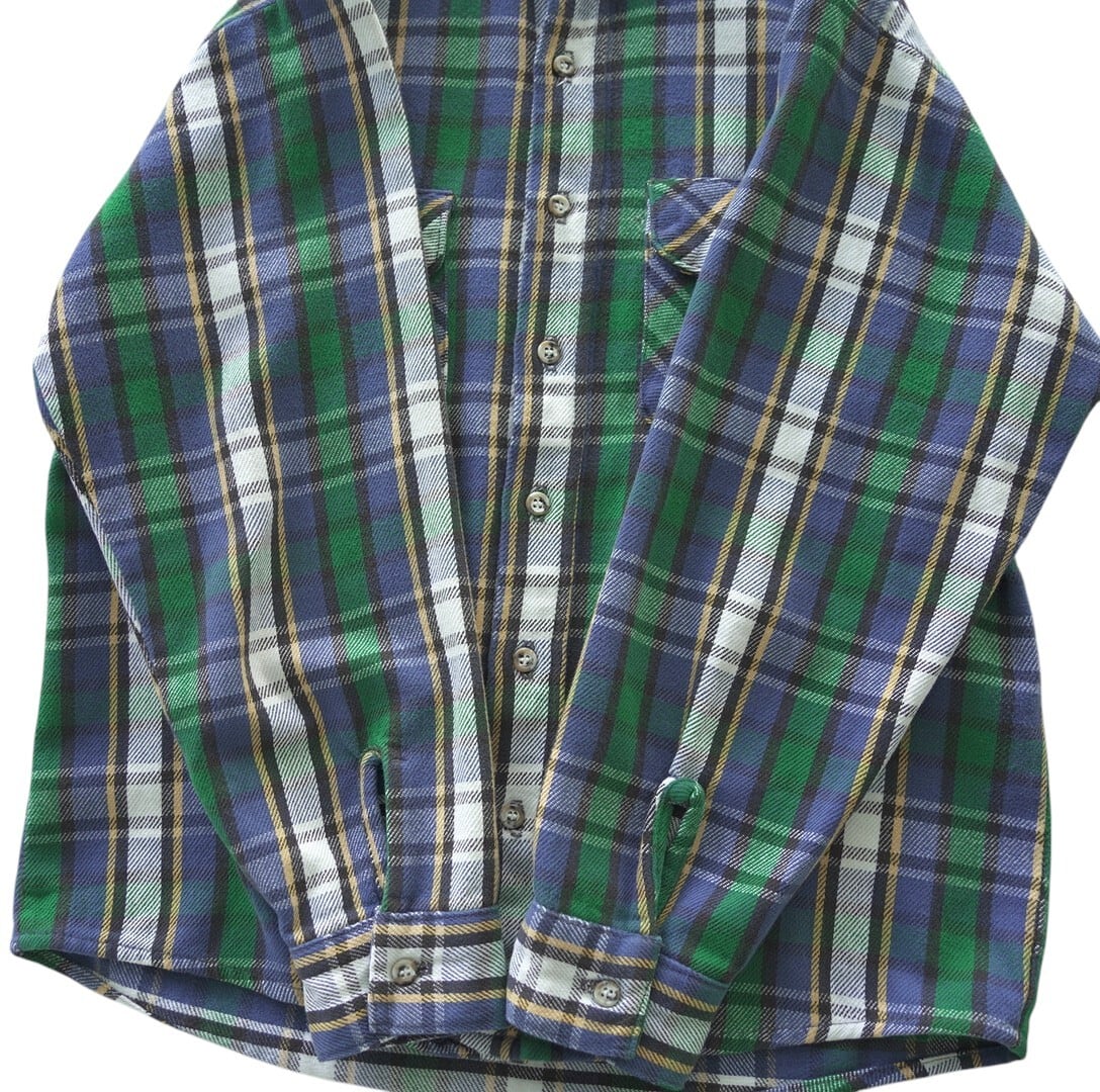 90s FIVE BROTHER ネルシャツ M USA製 | 古着屋 Good pace