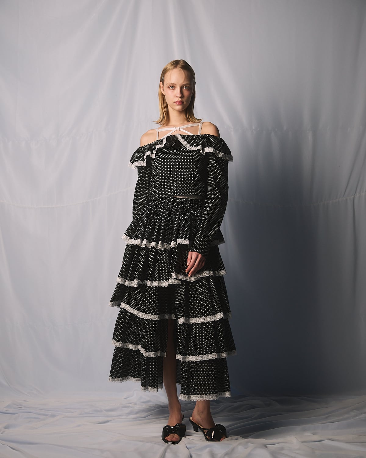 アシンメトリーシャツロングスカート | lilLilly official webstore