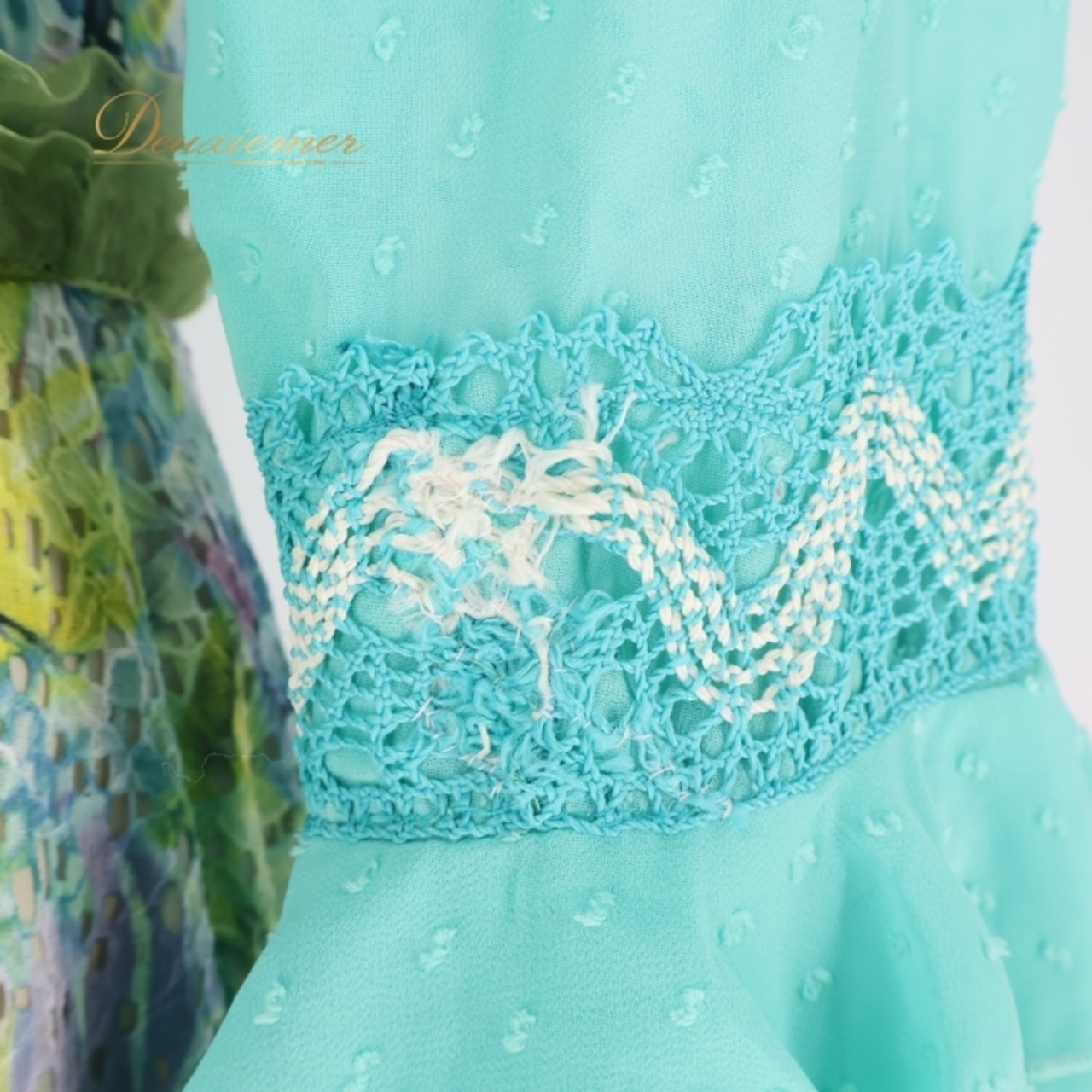 フラメンコ 衣装 ソニアジョーンズ SONIA JOHNES ツーピース セットアップ ファルダ スカート トップス ブラウス ボランテ フリル レース 花柄 ハイウエスト ミント 明るい 水玉 ドット ブルー系 グリーン系 ピンク系 パープル系 可愛い デザイン おしゃれ ダンス 衣装 カラフル ツーピースセット 装飾 レディース 踊り