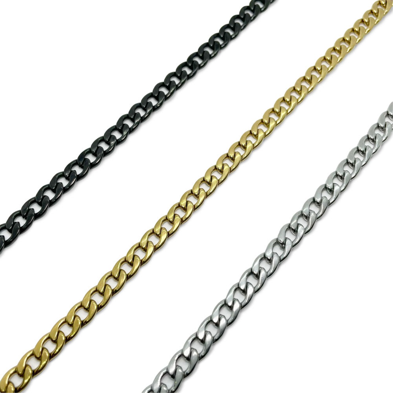 Chain Necklace Two-sided Single