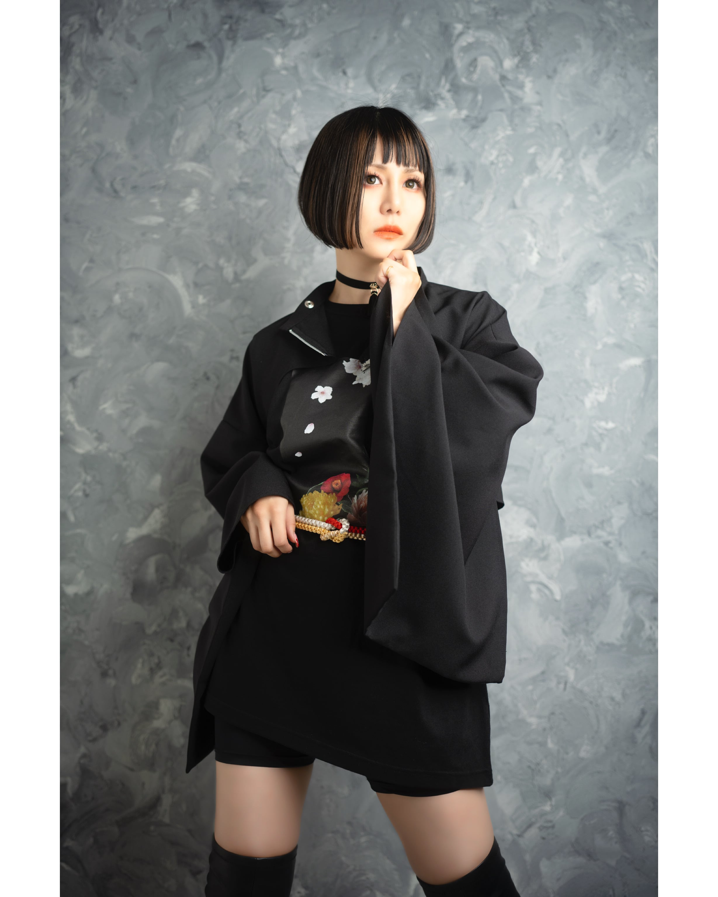 狩衣ショートジャケット Kariginu Short Jacket | shiki