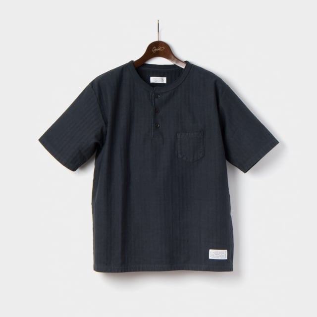 Orgueil オルゲイユ Henry neck t-shirt ヘンリーネックTee OR