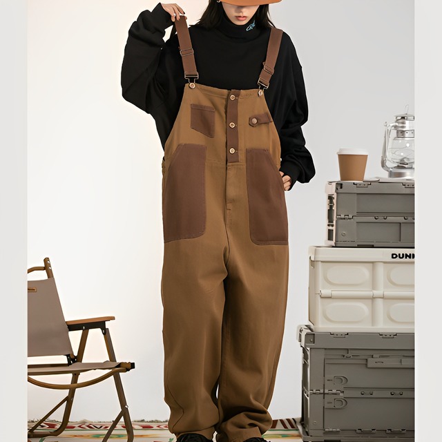 Low Fit Overalls [626]