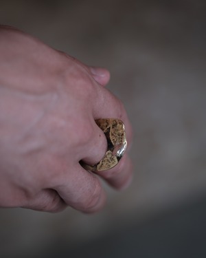 Ring（plate）／ひびのある色