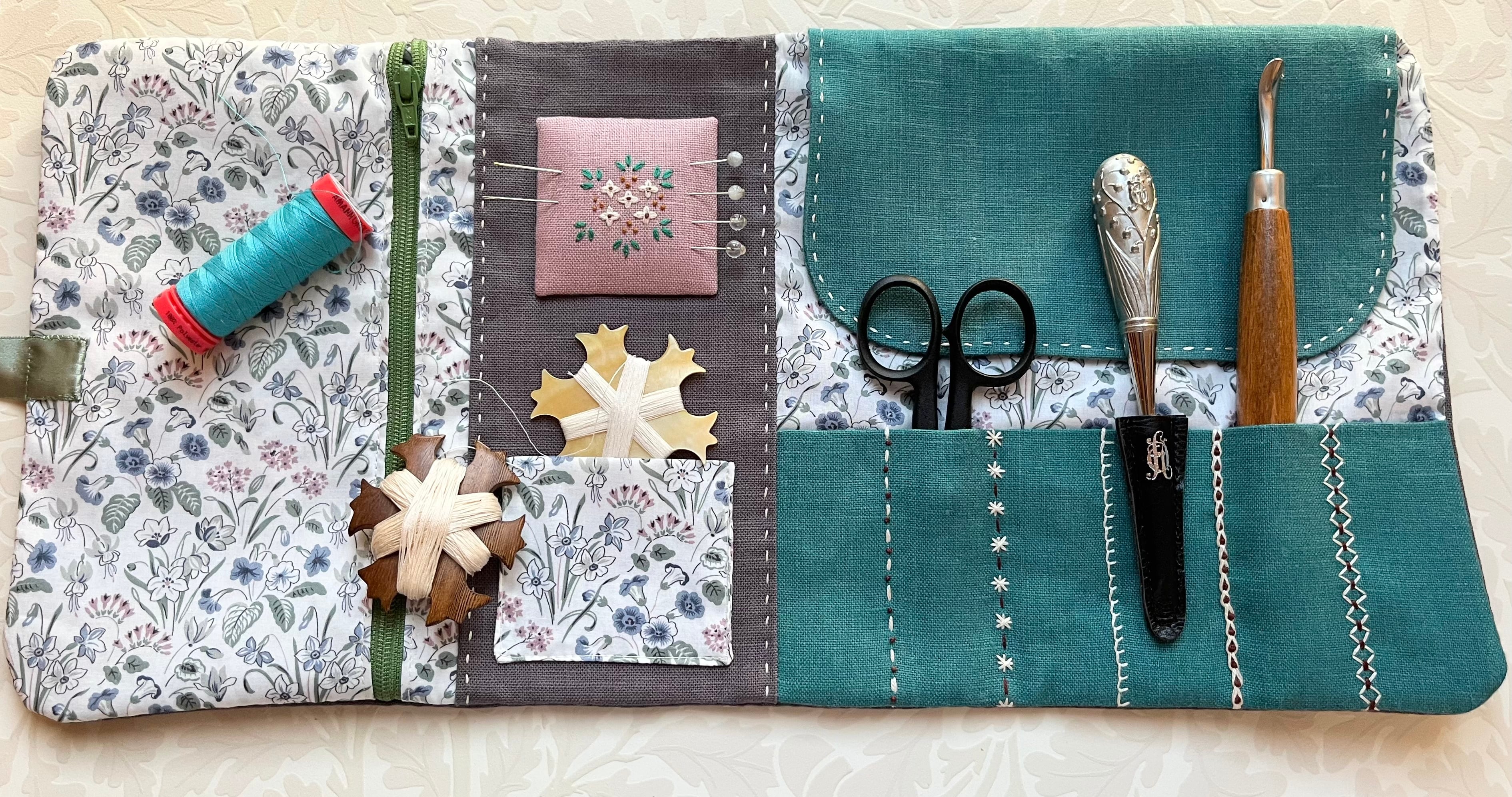 CAHIER刺繍教室 教室キット「ツールポーチ」